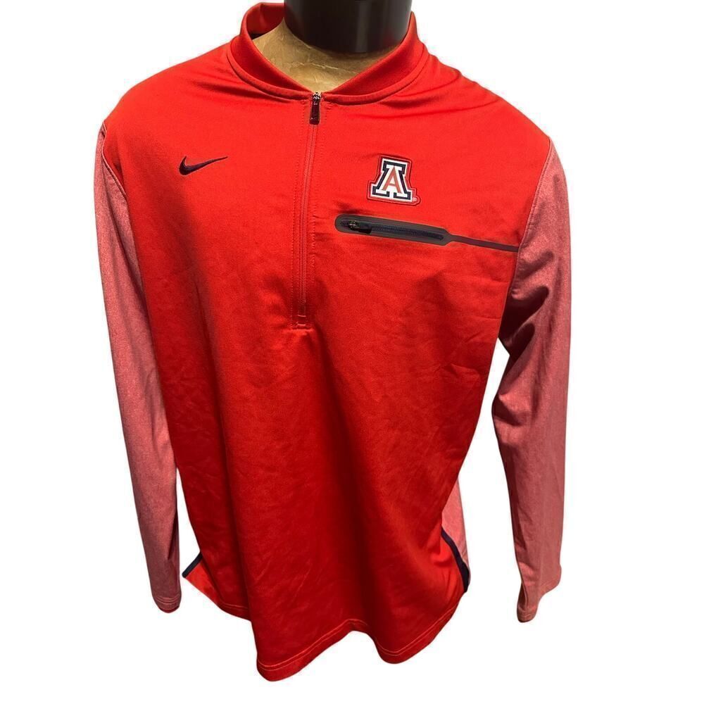 Nike DriFit Arizona Wildcats Men’s XL Half ZIP Pullover